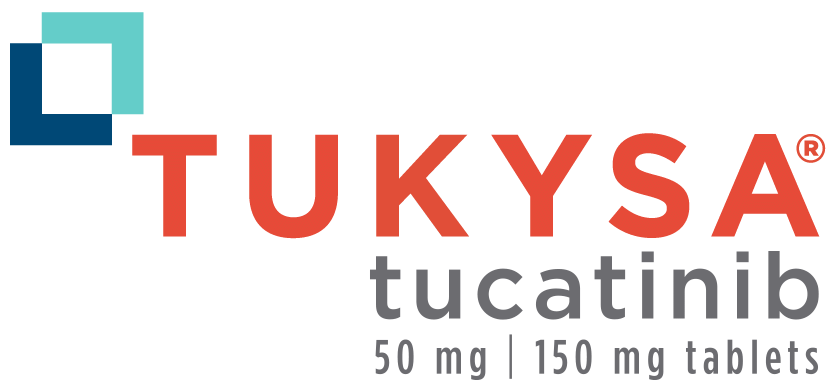 TUKYSA® (tucatinib) tablets logo